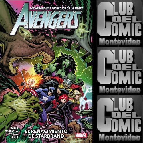 Panini Marvel: Avengers 04 - El Renacimiento De Starbrand 0