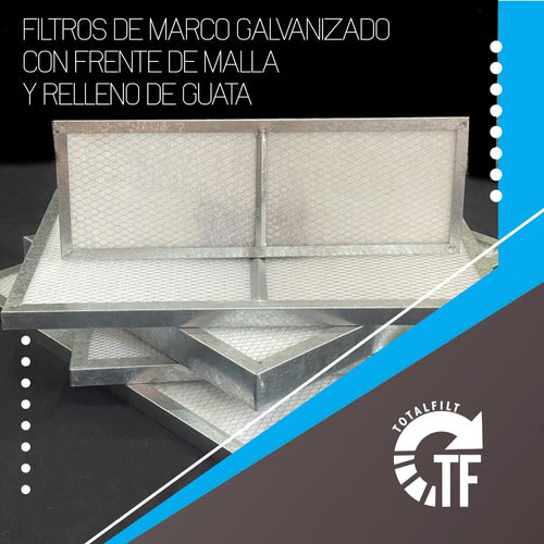 Filtro Descartable Para Aire Acon. Central De 50 X 50 X2,5 1