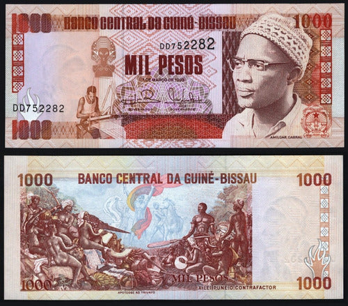 Guinea Bissau Billete Año 1993 De 1.000 Pesos Sin Circular 0