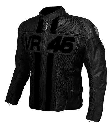 DLR Style Campera Moto De Verano VR46 Con Protecciones Ventilaciones 4