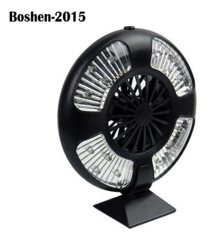 2 En 1 Camping Fan with 16 LED Portable Light 5