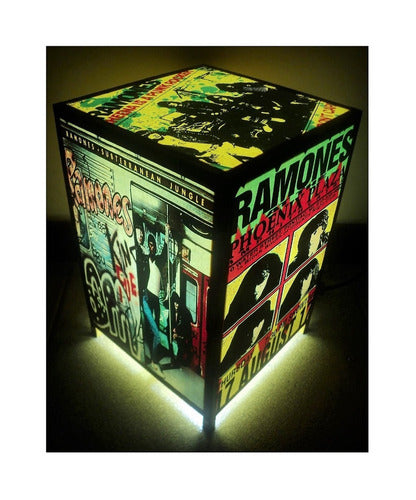 Exclusive Design LED Music Night Lamp - Ramones Fanal 2