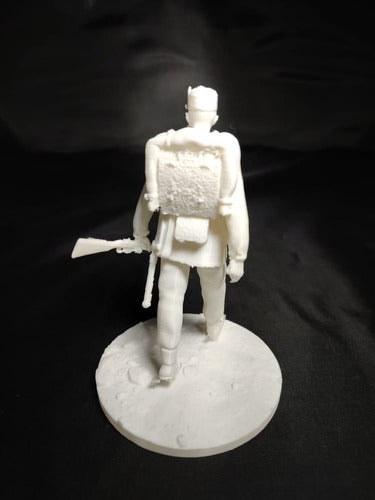 British Soldier, WW1, 20cm Height White Color 4