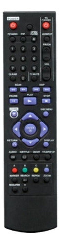 LG BLU-600 Blu Ray Bluray Remote Control 1-Year Warranty 0