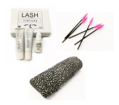 Lash Perm Eyelash and Eyebrow Tinting Kit + Applicator and Accessories 0