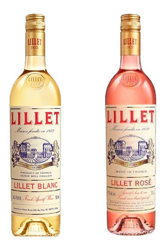 Lillet Combo Français: Lillet Blanc 750ml + Lillet Rosé 750ml 0