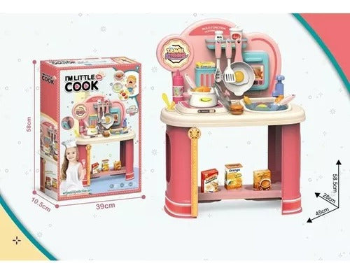 Juego De Cocina Infantil Con Accesoorios 1