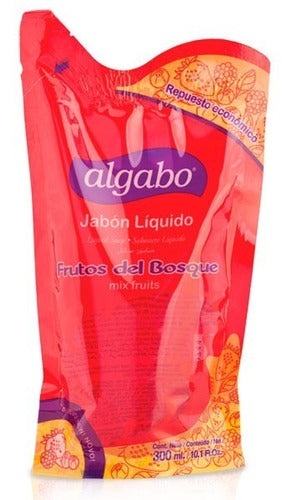 Algabo 12 Liquid Soap Coconut and Vanilla Refill X 300 ML 3