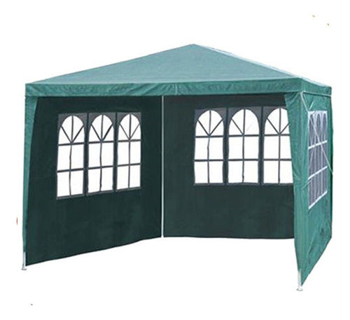 Outdoor Adventure Gazebo Easy Set 3 X 3 Portable with Walls for Garden 3