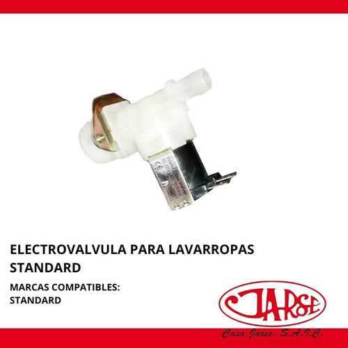 Standard Electrovalvula Para Lavarropa E/c Agua 1 Via 1