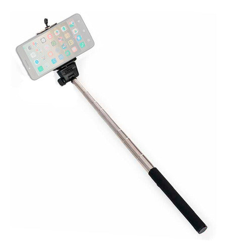 Pau De Selfie Bastão Monopod Com Suporte Celular Action Cam 1