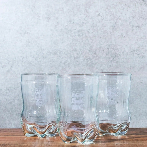 Ferchetto Original Set of 3 Thick Glass Fernet Glasses 0