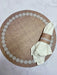 Set of 12 Paper Charger Plates + Napkin Ring 22