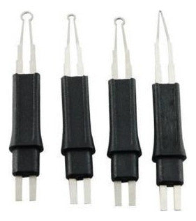 4pcs/pack Calienta Puntas De Las Cuchillas Puntas De Gutta P 3