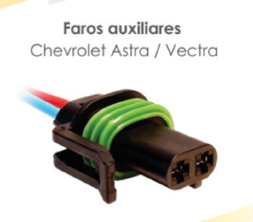 Ficha Chev. Astra, Vectra 2 Vias Faros Auxiliar 1