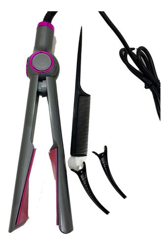 OSR 220V Digital 2-in-1 Hair Curler 0