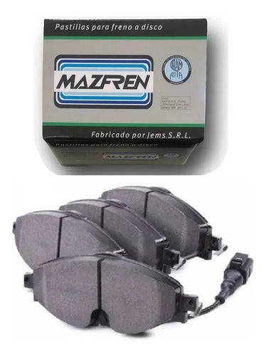 Mazfren Brake Pads for VW Taos, Golf VII, Tiguan, Vento 1.4 TSI 0