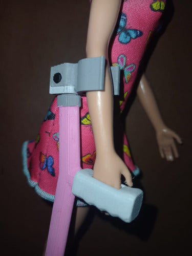 Mina3D Barbie Muleta Atebrazo Accessories 2