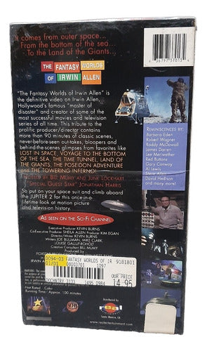 MGM The Fantastic World of Irwin Allen Movies and Series Documentary VHS 1