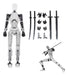 Articulated Action Figure Dummy 13 16 cm 2