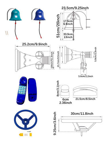 Acessórios Para Playground Infantil Acessórios Estilo A 1