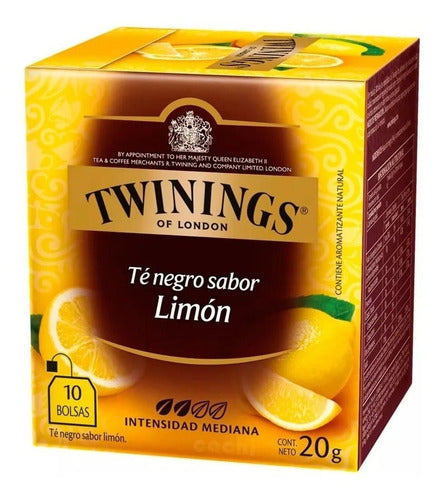 Twinings Black Tea with Lemon 20g 0