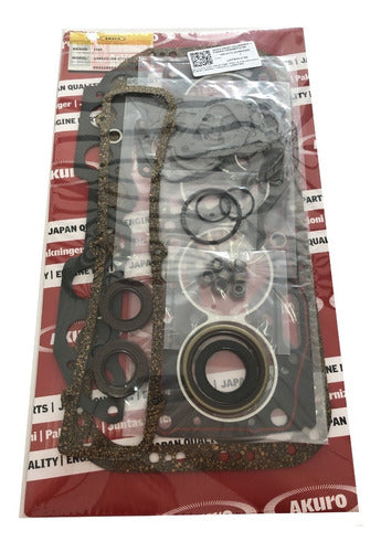 Akuro Complete Gasket Set with Seals for Fiat Tipo Uno Duna 1.6 0