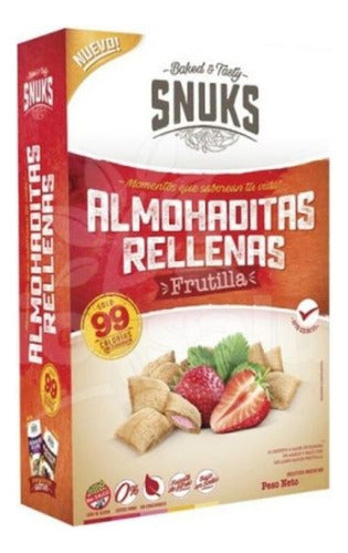 Snucks Strawberry Almohaditas Cereal 0