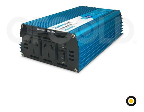 Inversor De Tensión De 12vdc A 220vac. 400w Pronext Inv-400 0