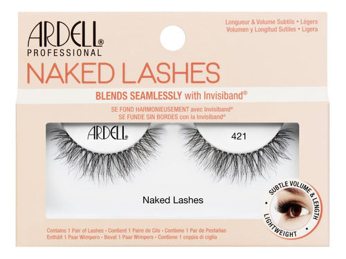 Pestañas Ardell Enteras Naked Lashes 421 0