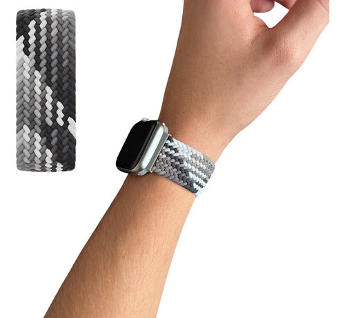 Elastic Fabric Mesh for Smartwatch and Apple Watch 38/40/41mm 0