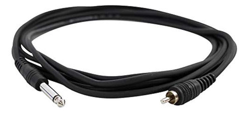 Rockville Rcq10 14 Ts Desequilibrado Un Solo Cable Rca De 10 1