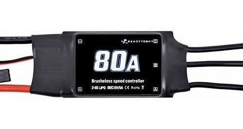 Controlador De Velocidad Para Motor Brushless 80a 2-6s 4