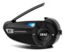 Ejeas Q2 Casco De Moto Bluetooth Intercomunicador, Auricular 0