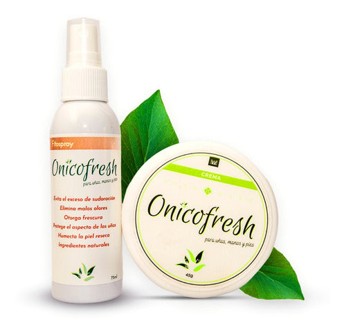 Wanhulen Onicofresh Kit: 1 Fitospray + 1 Cream for Hands and Feet 0