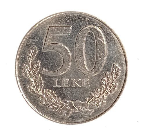 Albania 50 Leke 1996 Sin Circular Km 79 Rey Gentius 1