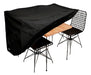 Waterproof Rectangular Outdoor Table Cover with 4 Chairs 0