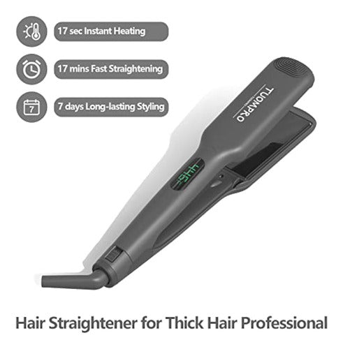 Plancha De Pelo Para Cabello Grueso Profesional, Plancha De 1