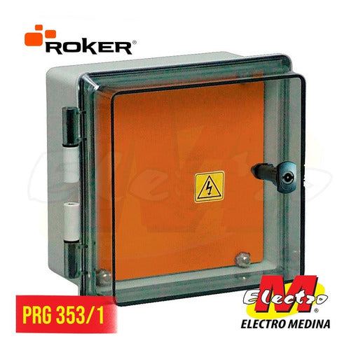 Roker Waterproof IP65 Plastic Enclosure Box PRG 353/1 0
