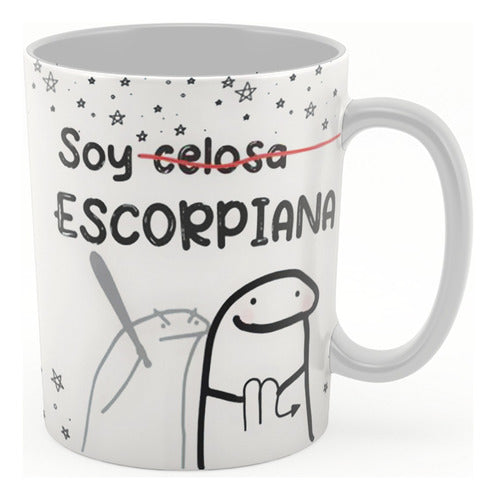 Sublifreaks Ceramic Mug - Flork Scorpio Signs 0