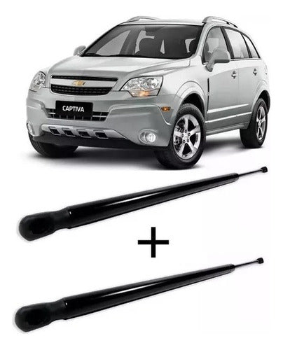 Par Amortecedor Capô - Gm Chevrolet Captiva - Todas 2