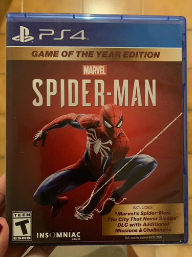 Ps4 Spiderman Abierto Pero Sin Uso 0