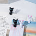 Set of 8 Plastic Cat-Shaped Clothes Pins 4