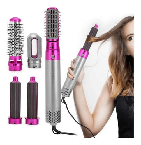 Orix 5 In 1 Styling Brush Set With Accessories 1