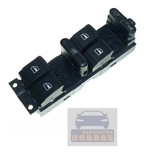 Volkswagen Tecla Cuadruple Levanta Cristal Vw Bora Golf Passat 10 Pin 0