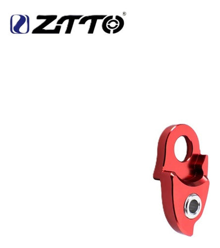 ZTTO Red Rear Derailleur Hanger Extension for Bike 1
