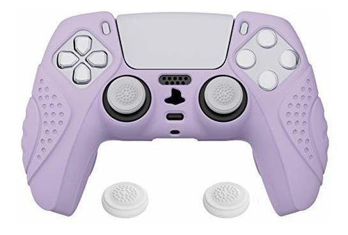 Funda Anti Deslizante Silcona Control Playstation 5 Purpura 0