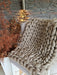 Handwoven Nordic Style XXL Blanket 2 x 2.40 Natural Bed Throw 0