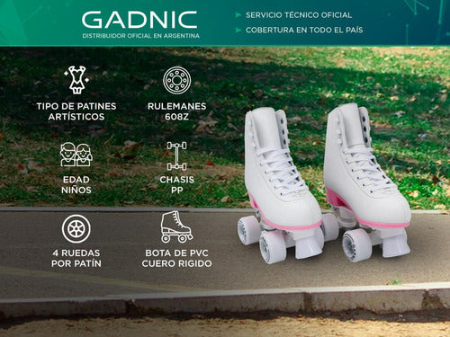 Gadnic Patines Arti8 Infantil 4 Ruedas Chasis Pp 1