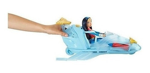 Mattel DC Super Hero Girls Wonder Woman Doll and Invisible Jet 1